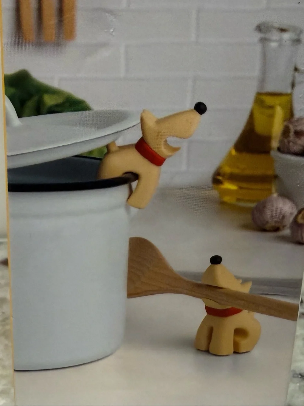 3/$15* Buddy “Paw-fecf” Spoon Holder & Steam Releaser - by OTOTO - New in Box